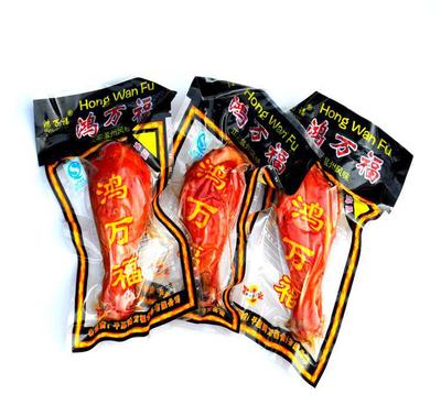 【鸿万福食品 正宗温州风美味鸡腿 休闲食品 90g 单包】价格_厂家_图片 -